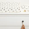 Noppies Aankleedkussenhoezen | Thuis<Aankleedkussenhoes Blooming Clover 49x75cm - Jet Stream