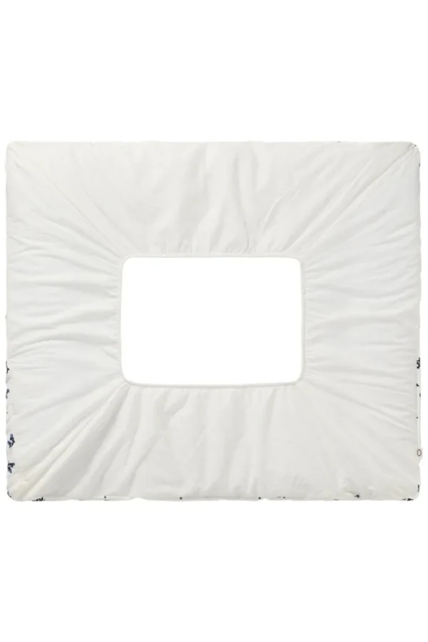 Noppies Aankleedkussenhoezen | Thuis<Aankleedkussenhoes Blooming Clover 77x87cm - Colony Blue