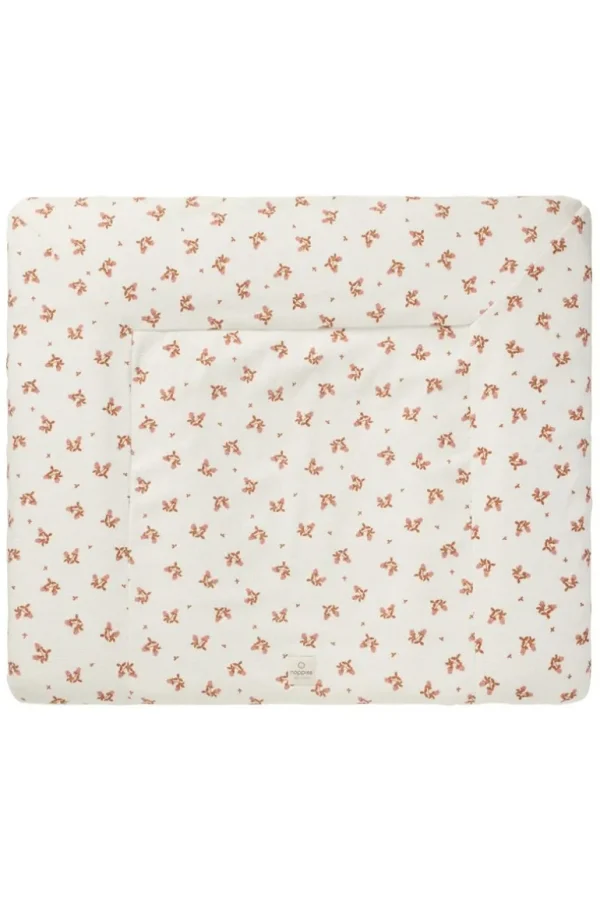 Noppies Aankleedkussenhoezen | Thuis<Aankleedkussenhoes Blooming Clover 77x87cm - Misty Rose