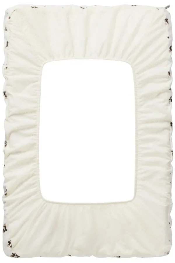 Noppies Aankleedkussenhoezen | Thuis<Aankleedkussenhoes Blooming Clover 49x75cm - Jet Stream