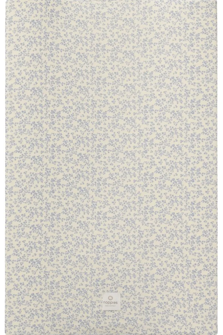 aankleedkussenhoes_botani_2.webp Noppies Aankleedkussenhoezen | Thuis<Aankleedkussenhoes Botanical 49x75cm - Colony Blue