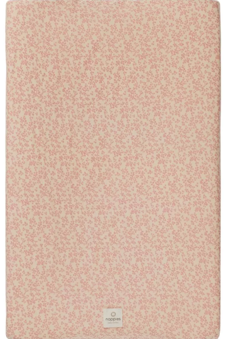 aankleedkussenhoes_botani_3-1.webp Noppies Aankleedkussenhoezen | Thuis<Aankleedkussenhoes Botanical 49x75cm - Misty Rose