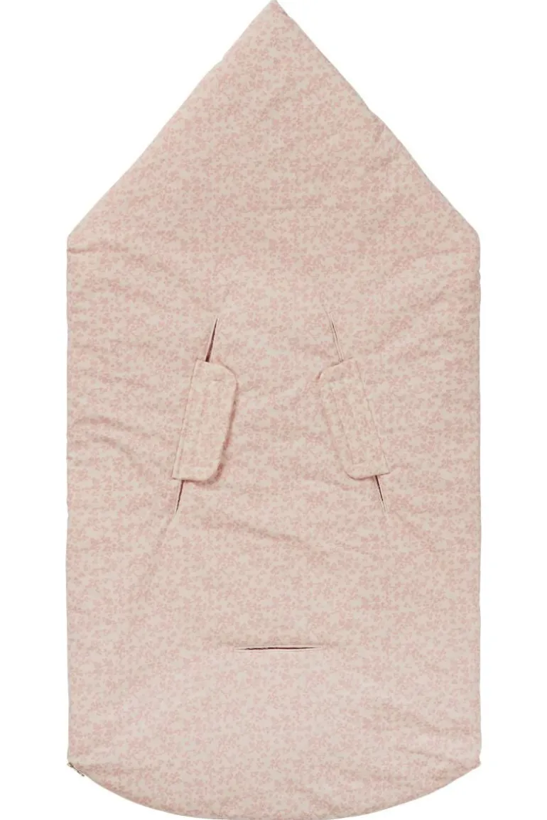 autostoel_voetenzak_botan_10.webp Noppies Onderweg<Autostoel Voetenzak Botanical TOG 3.0 - Misty Rose