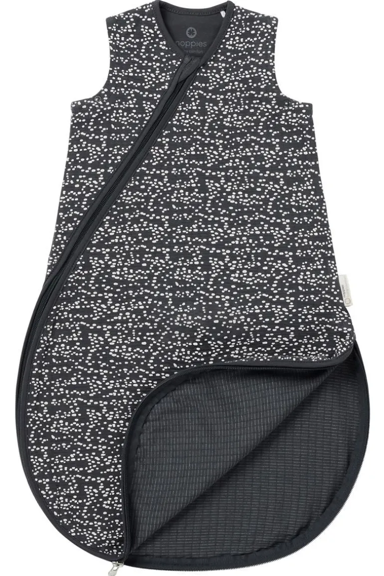 baby_zomerslaapzak_fancy__3-4.webp Noppies Babykamer | Slaapzakken<Baby Zomerslaapzak Fancy Dot - Forged Iron