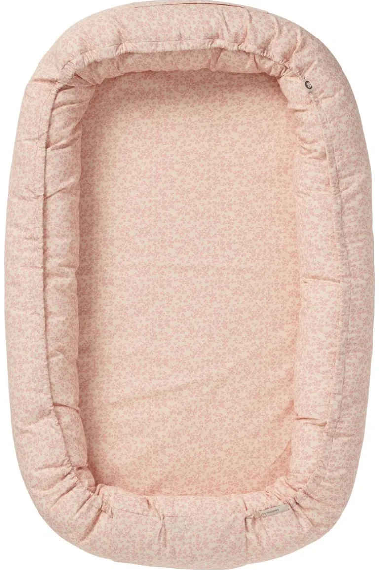 babynestje_botanical_baby_6.webp Noppies Babynestjes | Thuis<Babynestje Botanical Baby Nest - Misty Rose