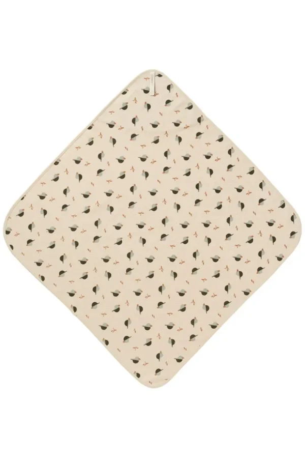 Noppies Badcapes & Wikkeldoeken | Thuis<Badcape Printed Duck Baby Hooded Towel - Beetle