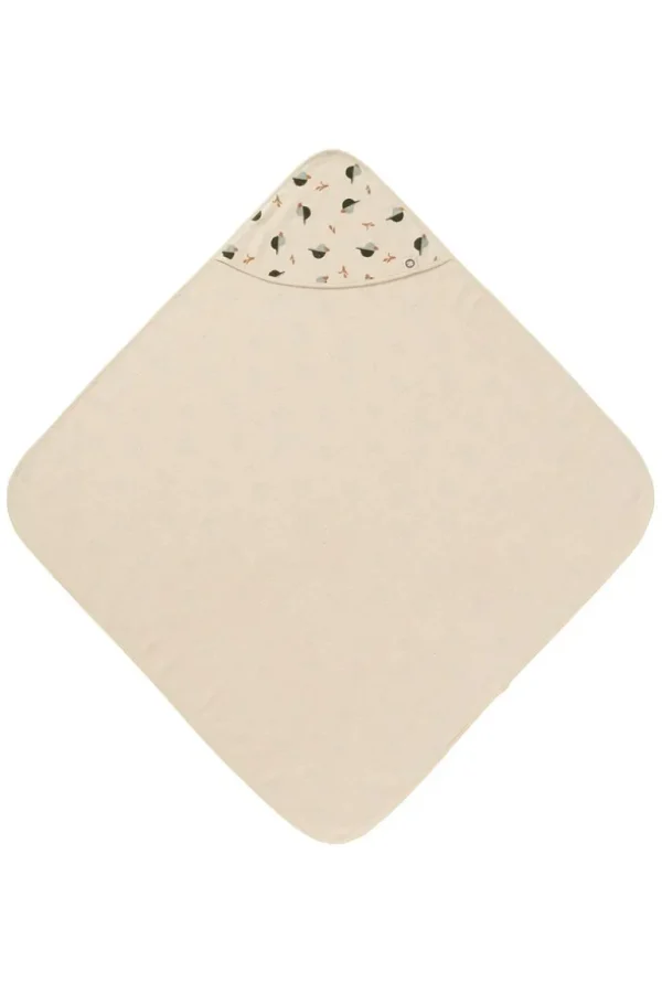 Noppies Badcapes & Wikkeldoeken | Thuis<Badcape Printed Duck Baby Hooded Towel - Beetle