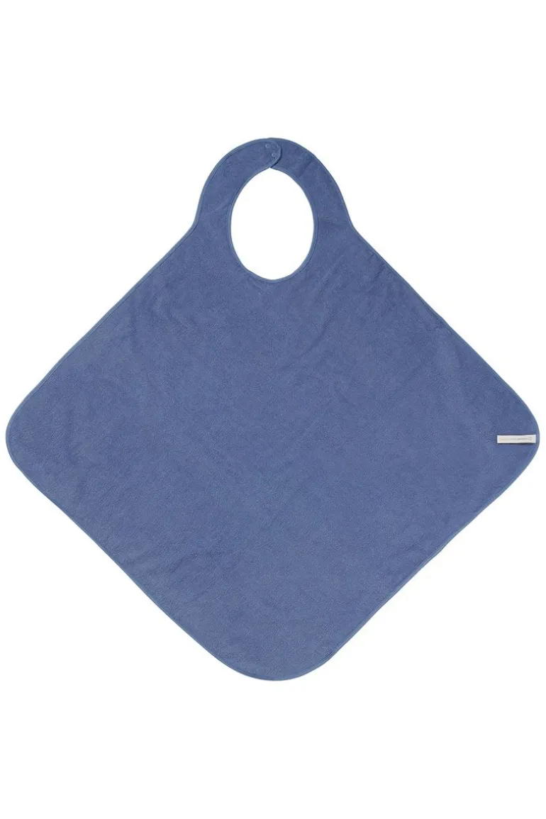 badcape_wearable_hooded_t_1-3.webp Noppies Badcapes & Wikkeldoeken | Thuis<Badcape Wearable Hooded Towel 110cm - Colony Blue