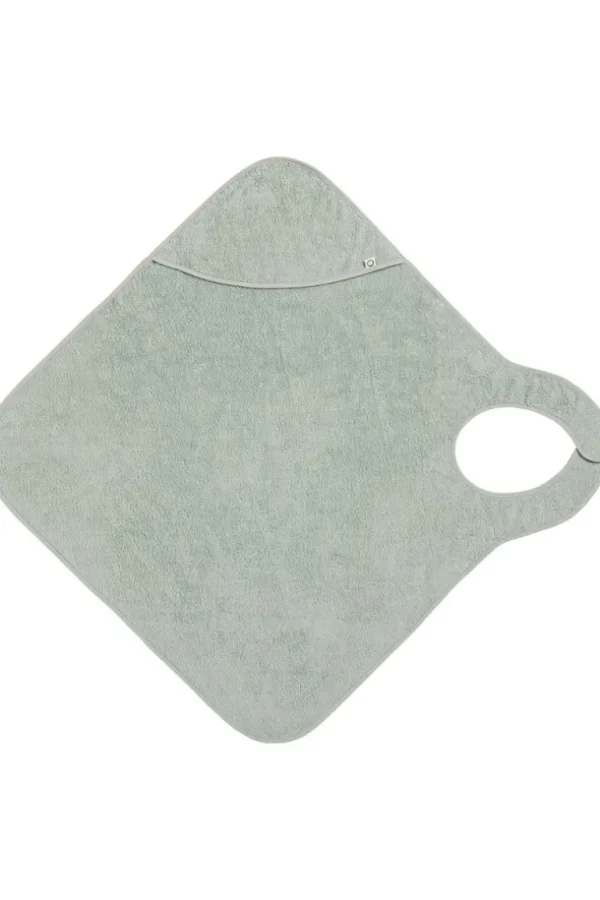 Noppies Badcapes & Wikkeldoeken | Thuis<Badcape Wearable Hooded Towel 110cm - Puritan Gray