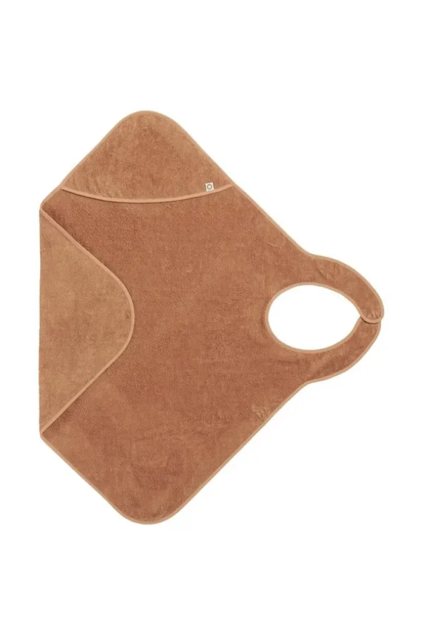 Noppies Badcapes & Wikkeldoeken | Thuis<Badcape Wearable Hooded Towel 110cm - Indian Tan