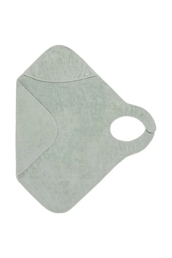 Noppies Badcapes & Wikkeldoeken | Thuis<Badcape Wearable Hooded Towel 110cm - Puritan Gray