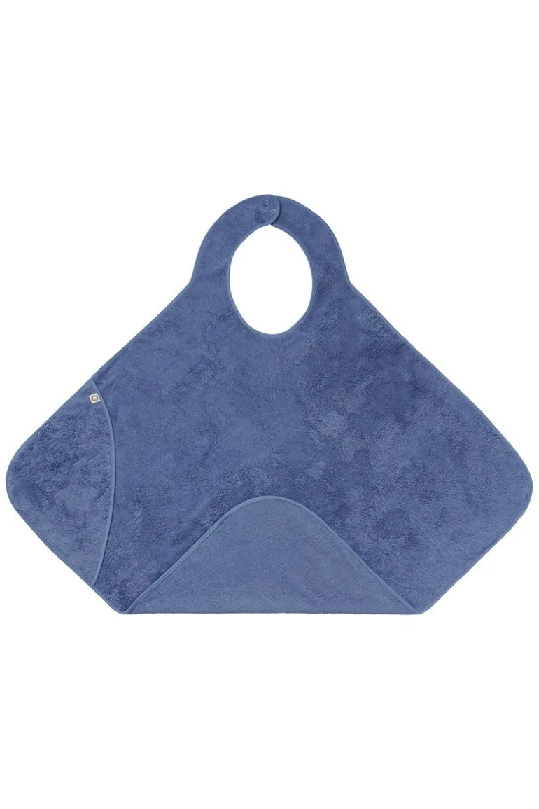 badcape_wearable_hooded_t_6-3.webp Noppies Badcapes & Wikkeldoeken | Thuis<Badcape Wearable Hooded Towel 110cm - Colony Blue