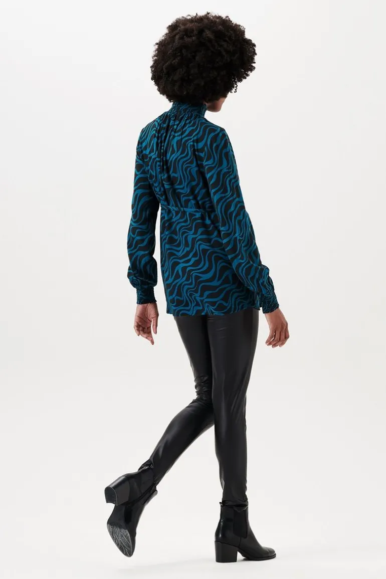 blouse__blue_coral_1.webp Noppies Blouses & Tunieken<Blouse - Blue Coral