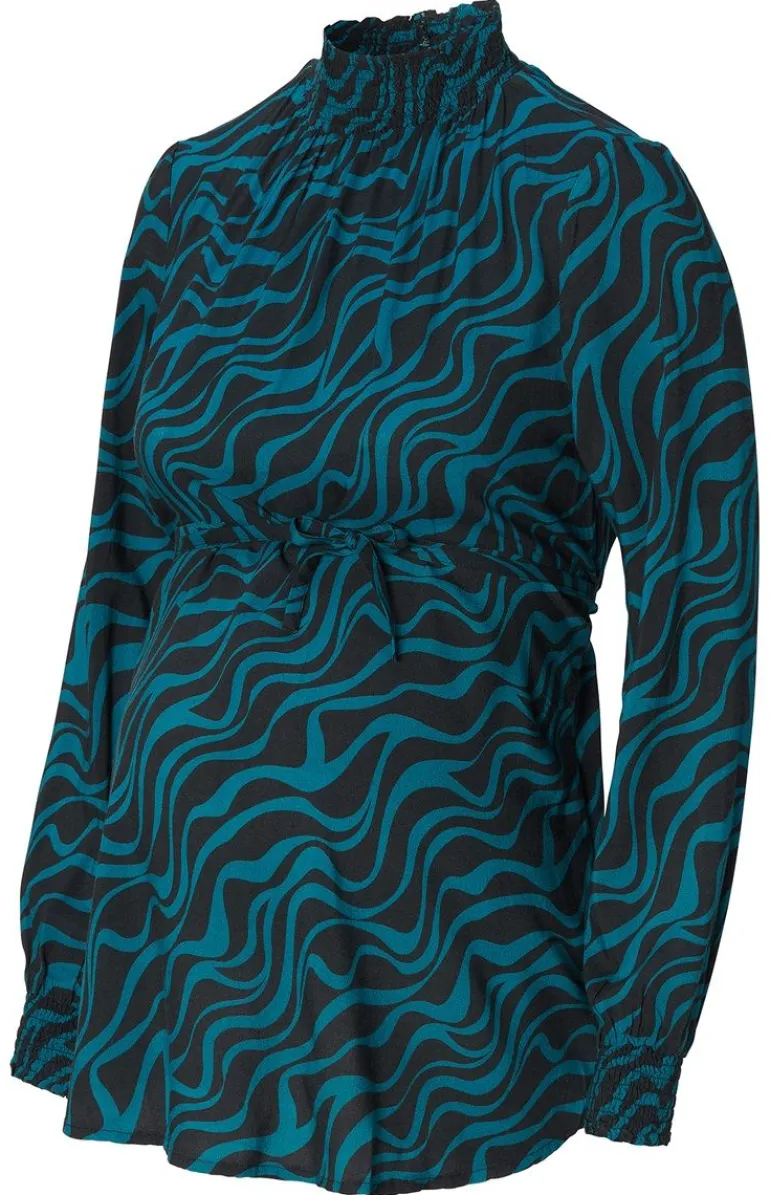 blouse__blue_coral_10.webp Noppies Blouses & Tunieken<Blouse - Blue Coral