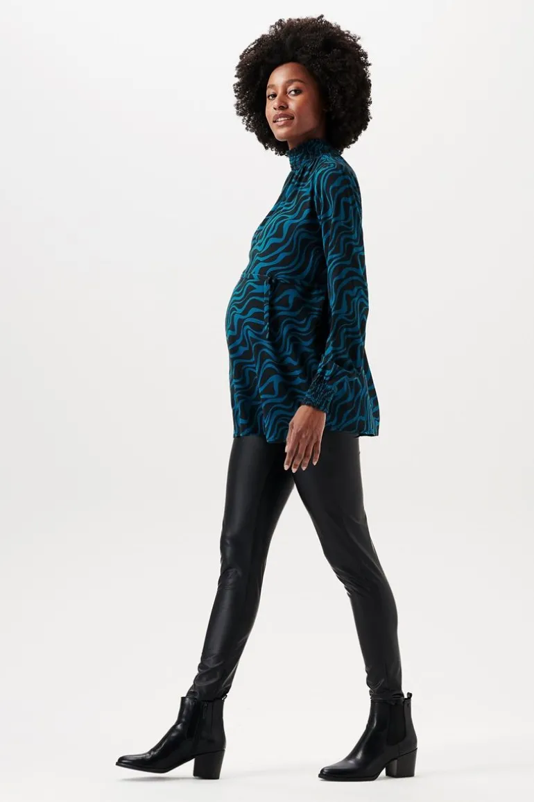 blouse__blue_coral_5.webp Noppies Blouses & Tunieken<Blouse - Blue Coral