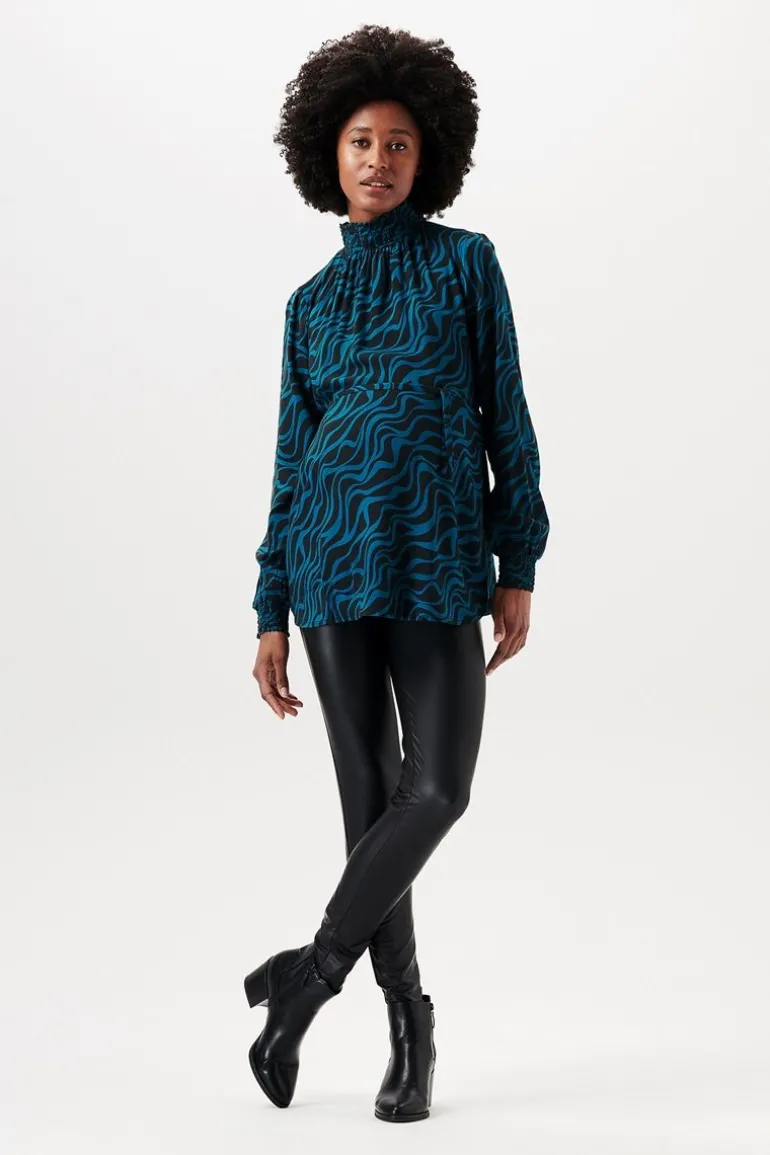 blouse__blue_coral_6.webp Noppies Blouses & Tunieken<Blouse - Blue Coral