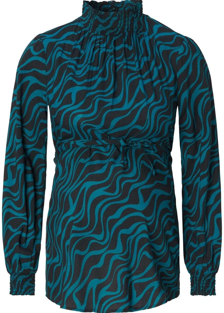 blouse__blue_coral_8.webp Noppies Blouses & Tunieken<Blouse - Blue Coral