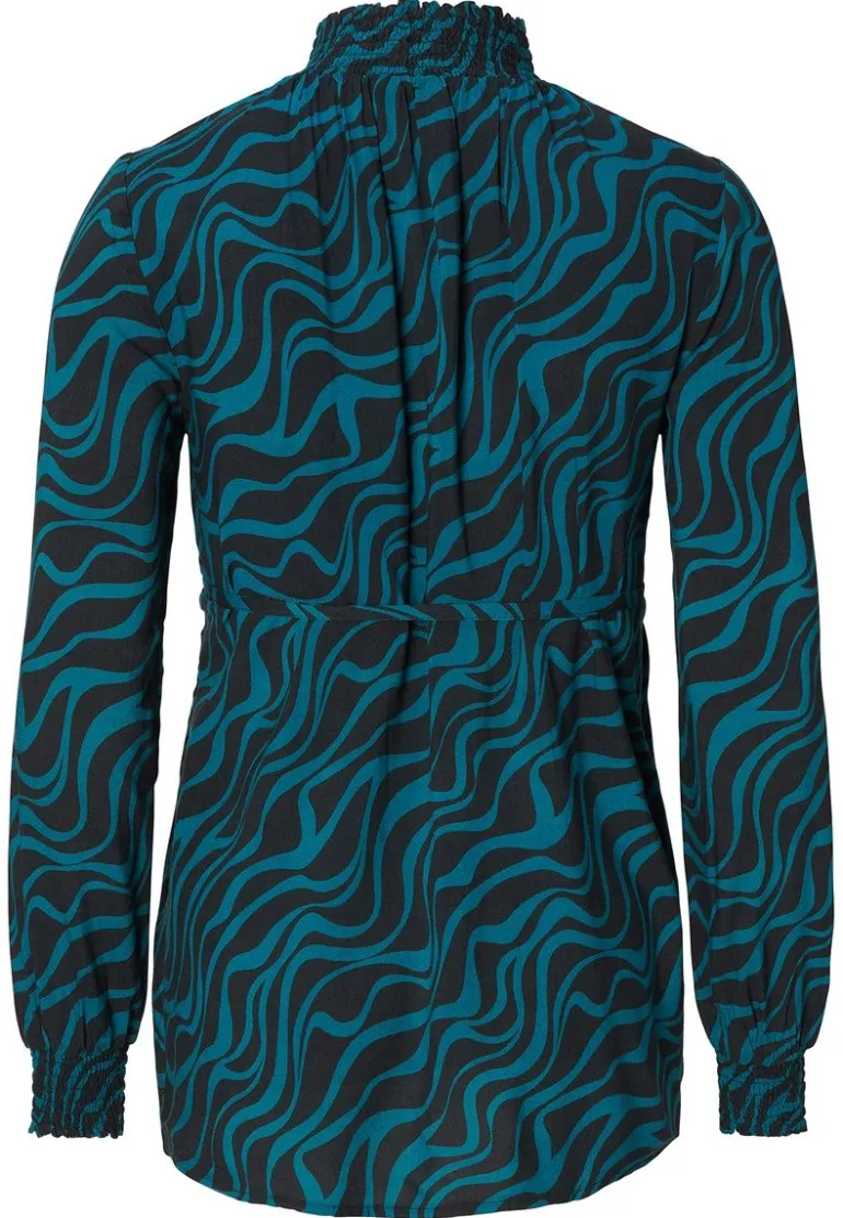 blouse__blue_coral_9.webp Noppies Blouses & Tunieken<Blouse - Blue Coral
