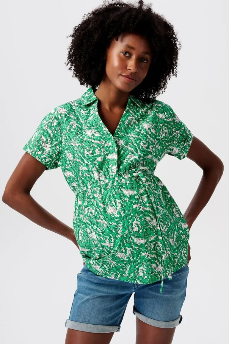 blouse__bright_green_0.webp Noppies Blouses | Blouses & Tunieken<Blouse - Bright green