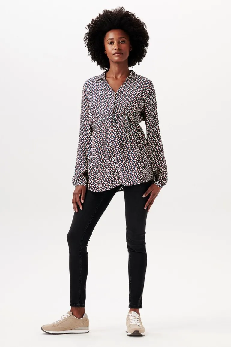 blouse__dark_red_0.webp Noppies Blouses | Blouses & Tunieken<Blouse - Dark Red