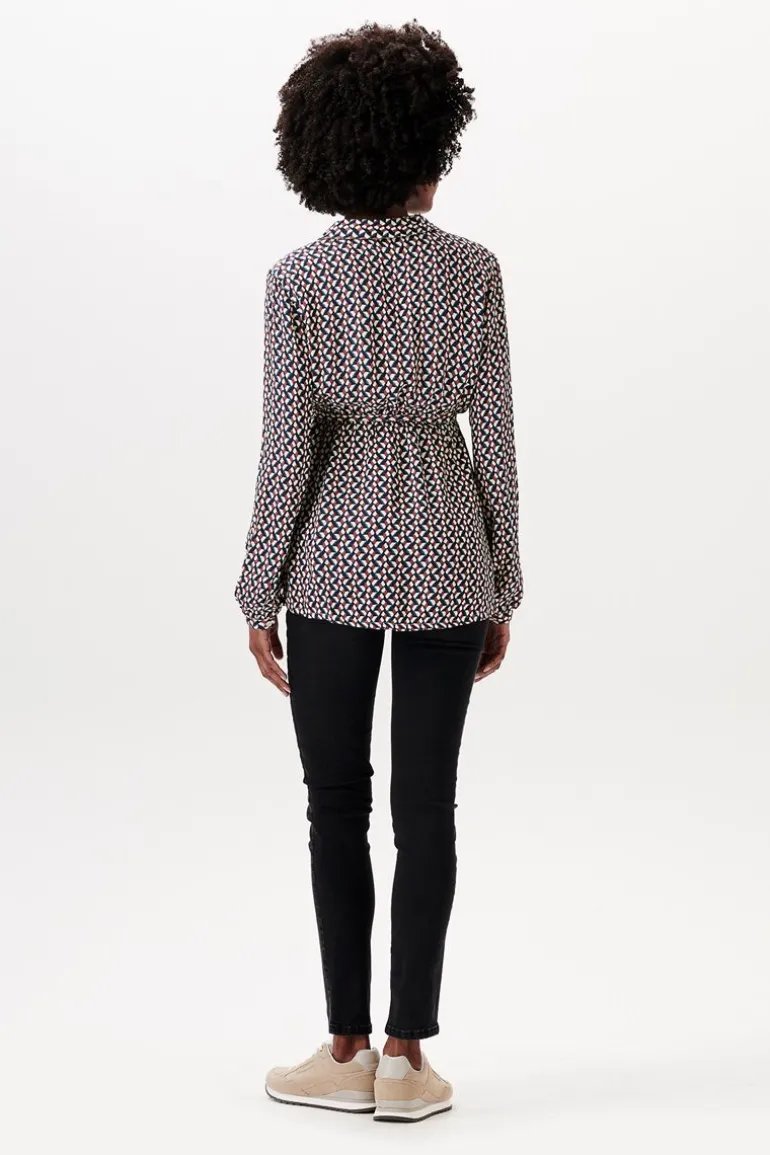 blouse__dark_red_1.webp Noppies Blouses | Blouses & Tunieken<Blouse - Dark Red