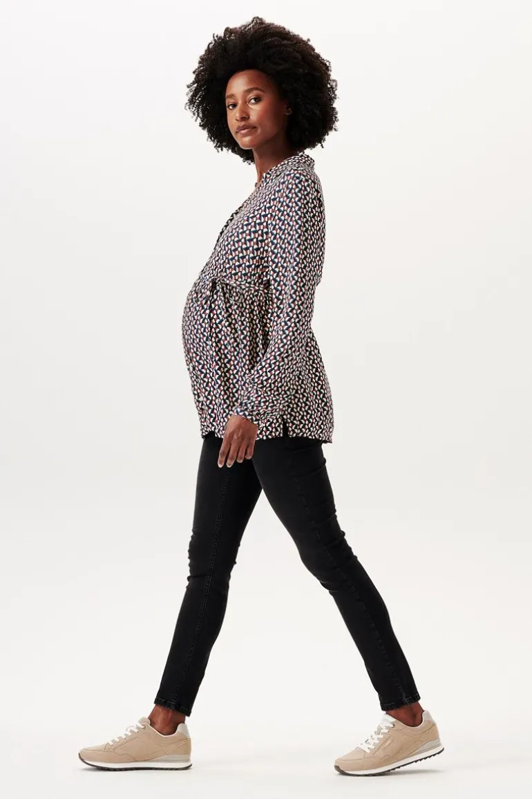 blouse__dark_red_13.webp Noppies Blouses | Blouses & Tunieken<Blouse - Dark Red