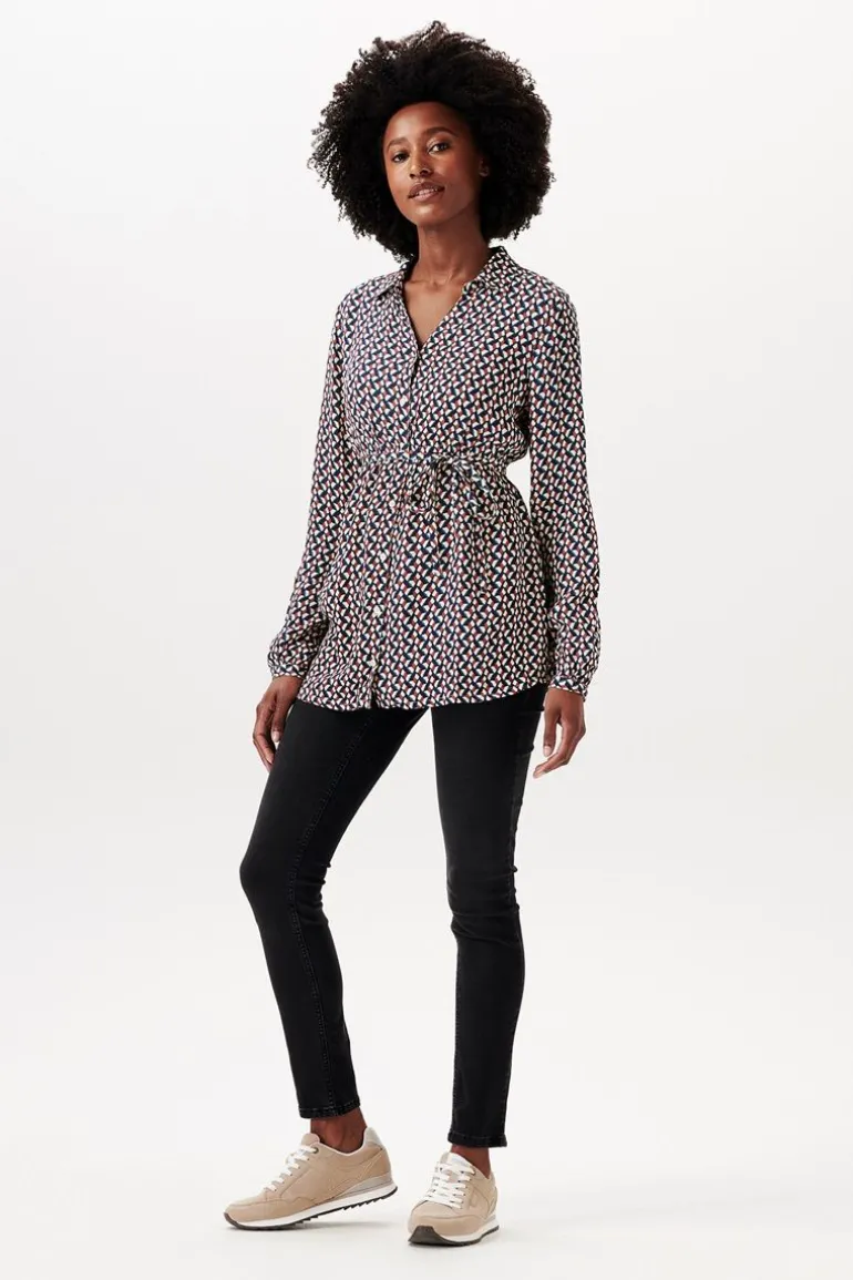 blouse__dark_red_7.webp Noppies Blouses | Blouses & Tunieken<Blouse - Dark Red