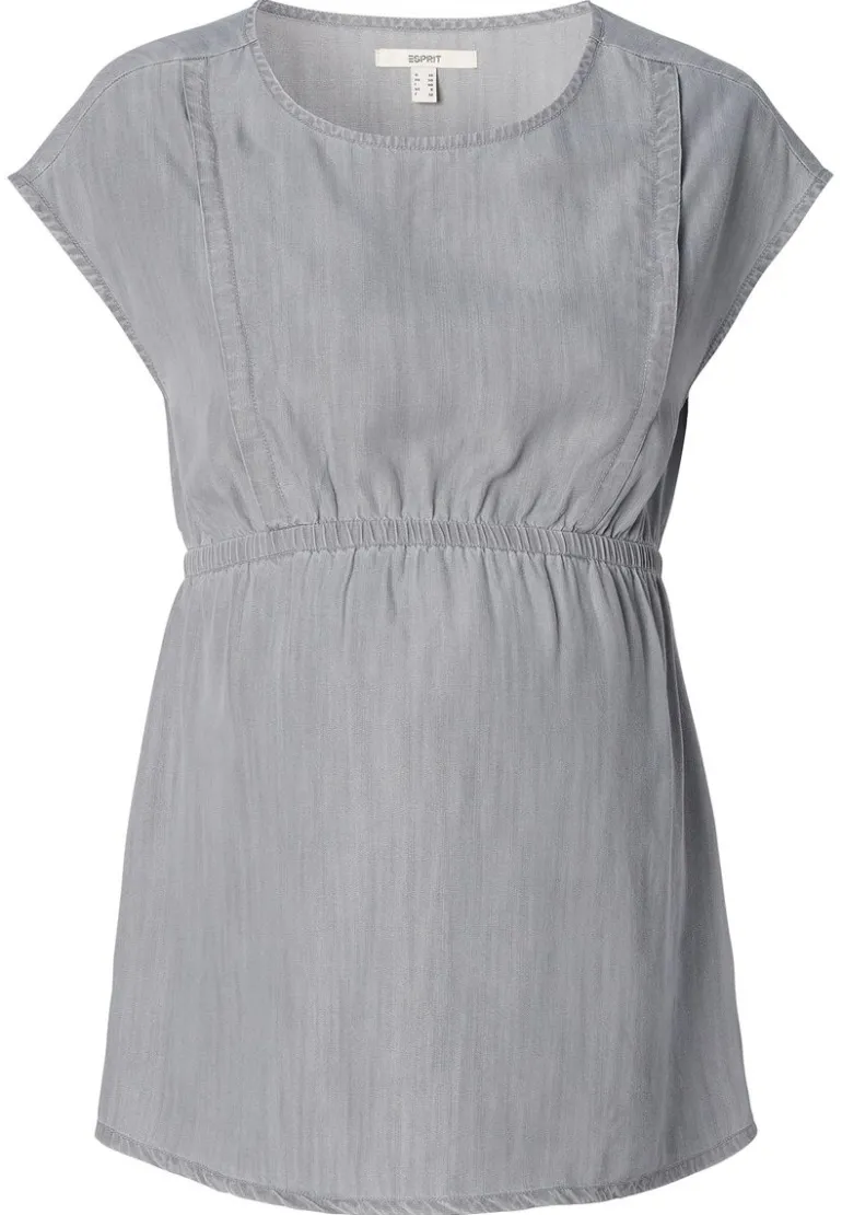 blouse__grey_denim_10.webp Noppies Blouses | Blouses & Tunieken<Blouse - Grey Denim