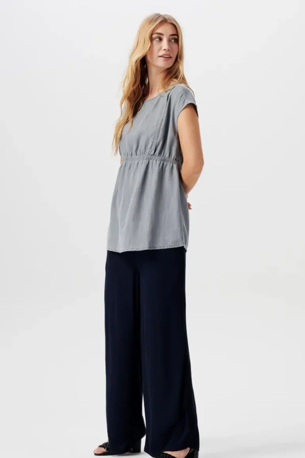 Noppies Blouses | Blouses & Tunieken<Blouse - Grey Denim