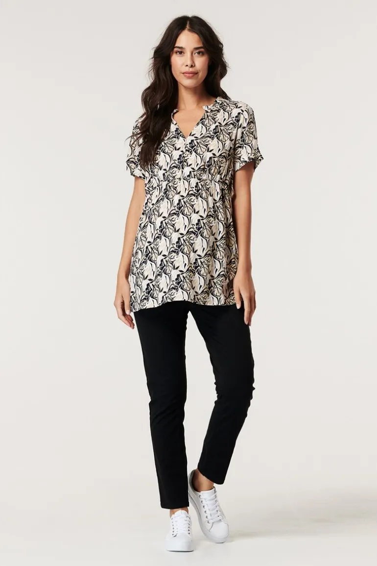 blouse__gunmetal_0.webp Noppies Blouses | Blouses & Tunieken<Blouse - Gunmetal