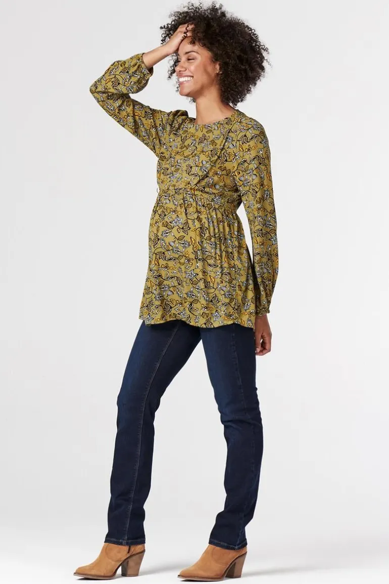 blouse__khaki_green_5.webp Noppies Blouses | Blouses & Tunieken<Blouse - Khaki Green