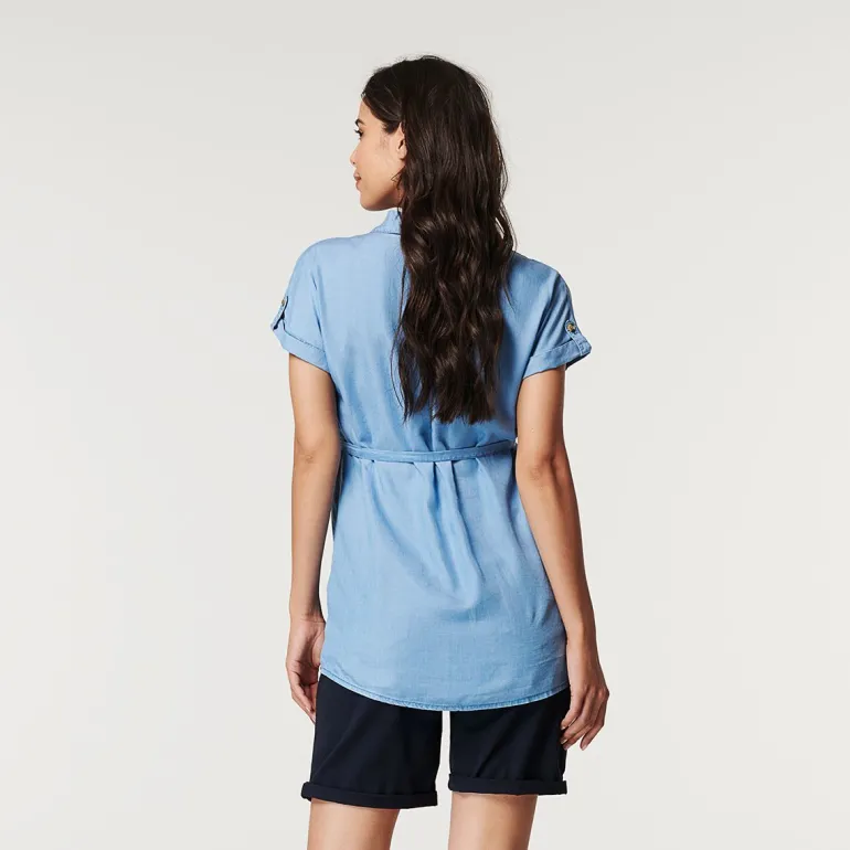 blouse__medium_wash_9.webp Noppies Blouses | Blouses & Tunieken<Blouse - Medium Wash