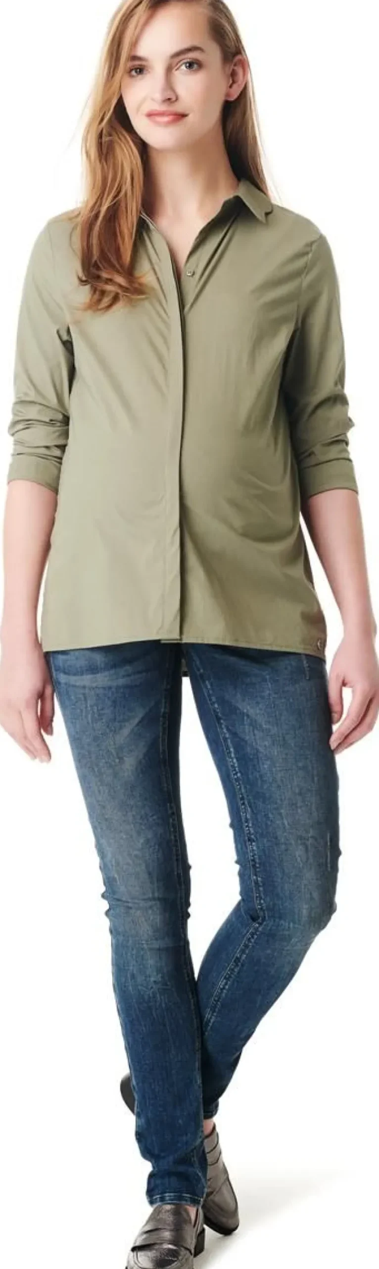 blouse__real_olive_0.webp Noppies Blouses & Tunieken<Blouse - Real Olive