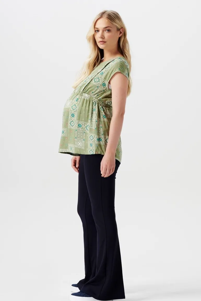 blouse__real_olive_13.webp Noppies Blouses | Blouses & Tunieken<Blouse - Real Olive