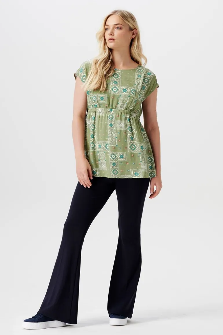 blouse__real_olive_7-1.webp Noppies Blouses | Blouses & Tunieken<Blouse - Real Olive