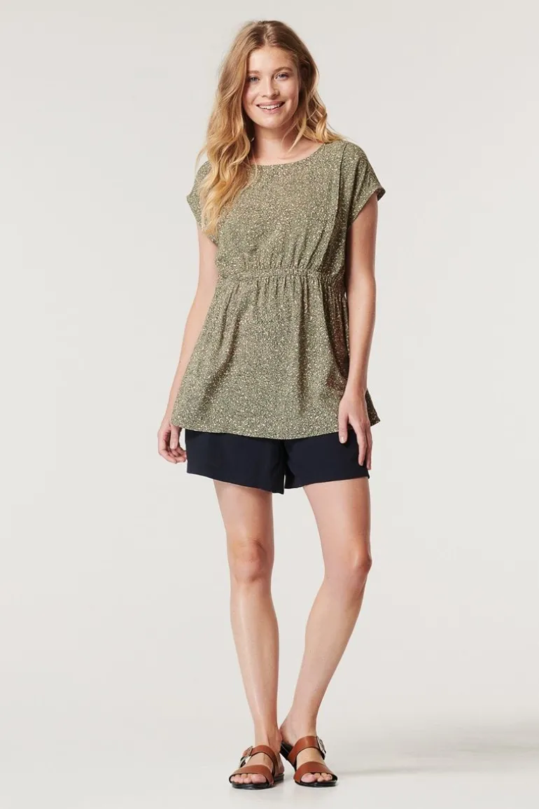 blouse__real_olive_7-2.webp Noppies Blouses | Blouses & Tunieken<Blouse - Real Olive