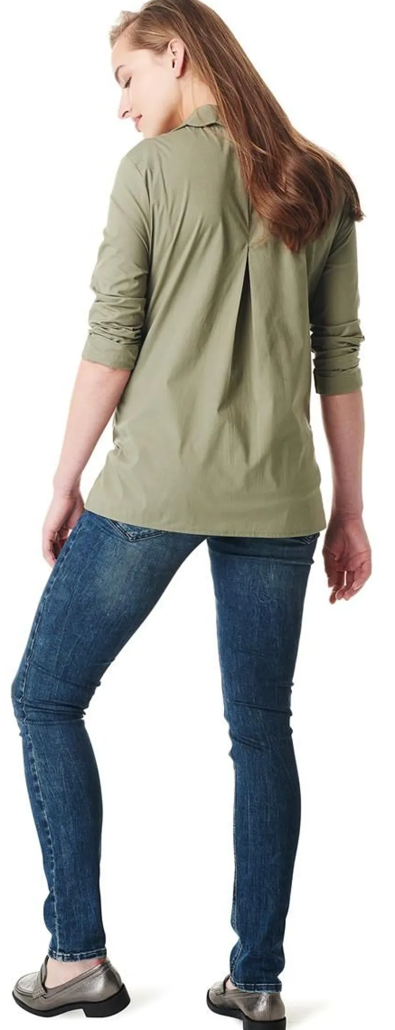 blouse__real_olive_7.webp Noppies Blouses & Tunieken<Blouse - Real Olive