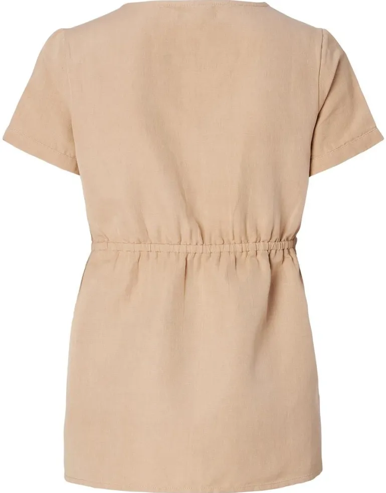 blouse__sand_10.webp Noppies Blouses | Blouses & Tunieken<Blouse - Sand