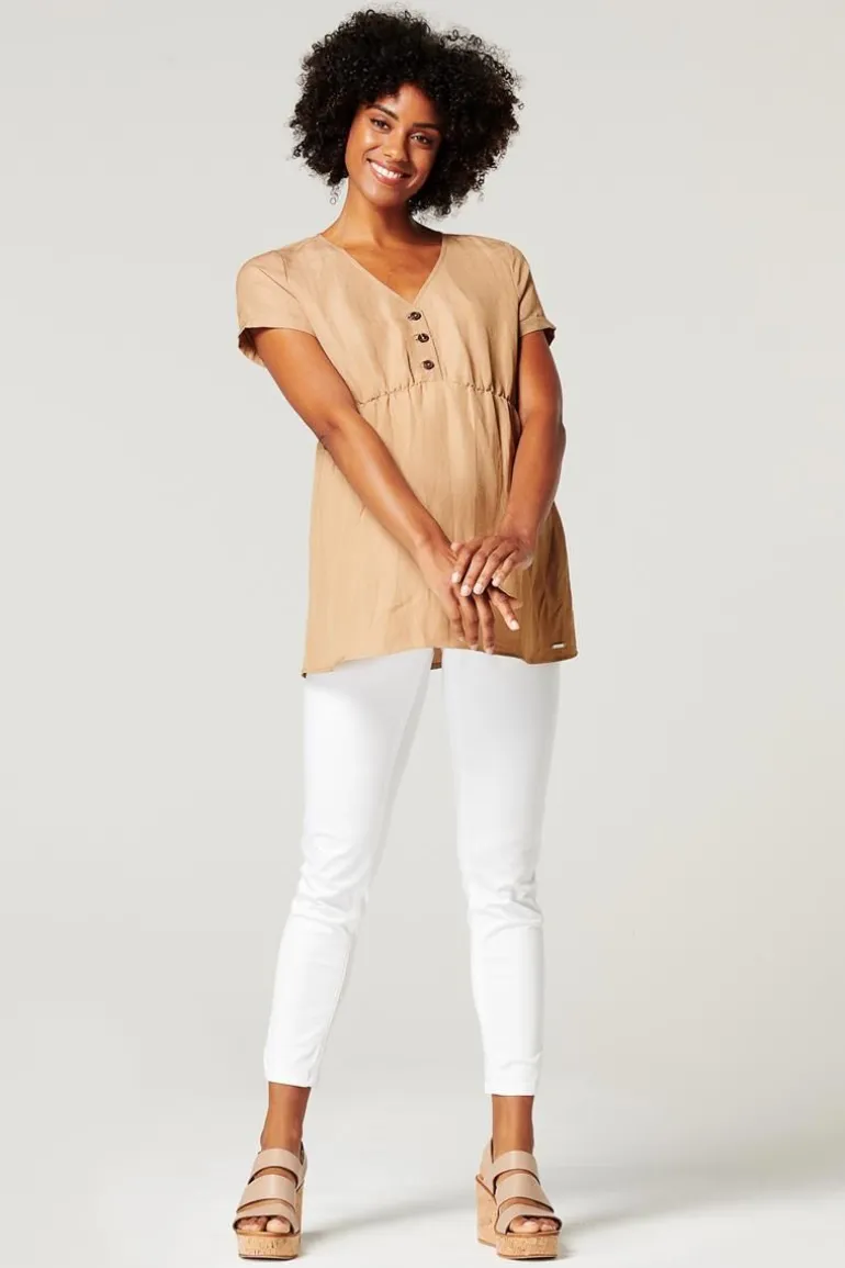 blouse__sand_7.webp Noppies Blouses | Blouses & Tunieken<Blouse - Sand