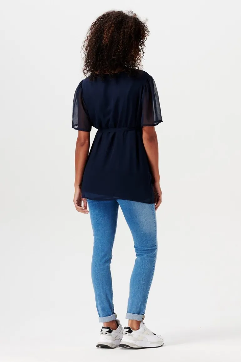 blouse_acton__peacoat_7.webp Noppies Blouses & Tunieken<Blouse Acton - Peacoat