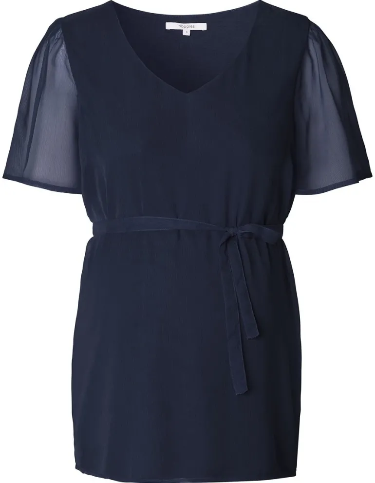 blouse_acton__peacoat_8.webp Noppies Blouses & Tunieken<Blouse Acton - Peacoat