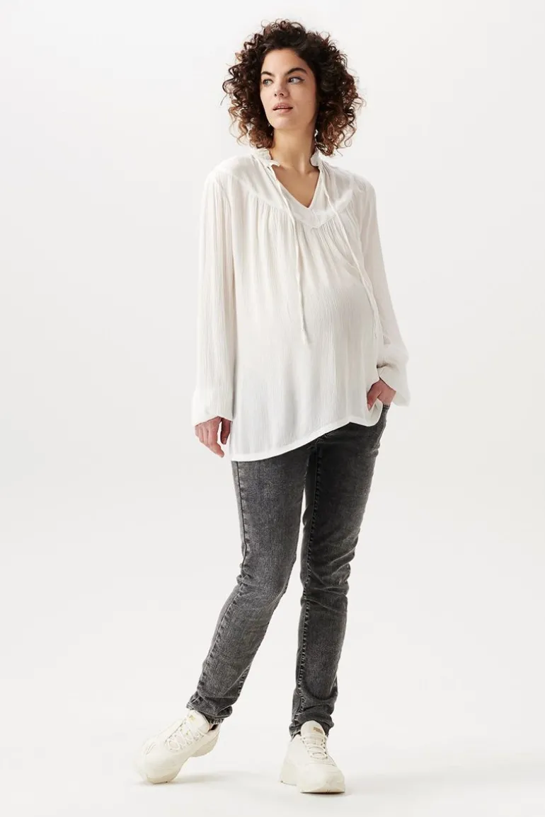 blouse_ansty__marshmallow_7.webp Noppies Blouses & Tunieken<Blouse Ansty - Marshmallow