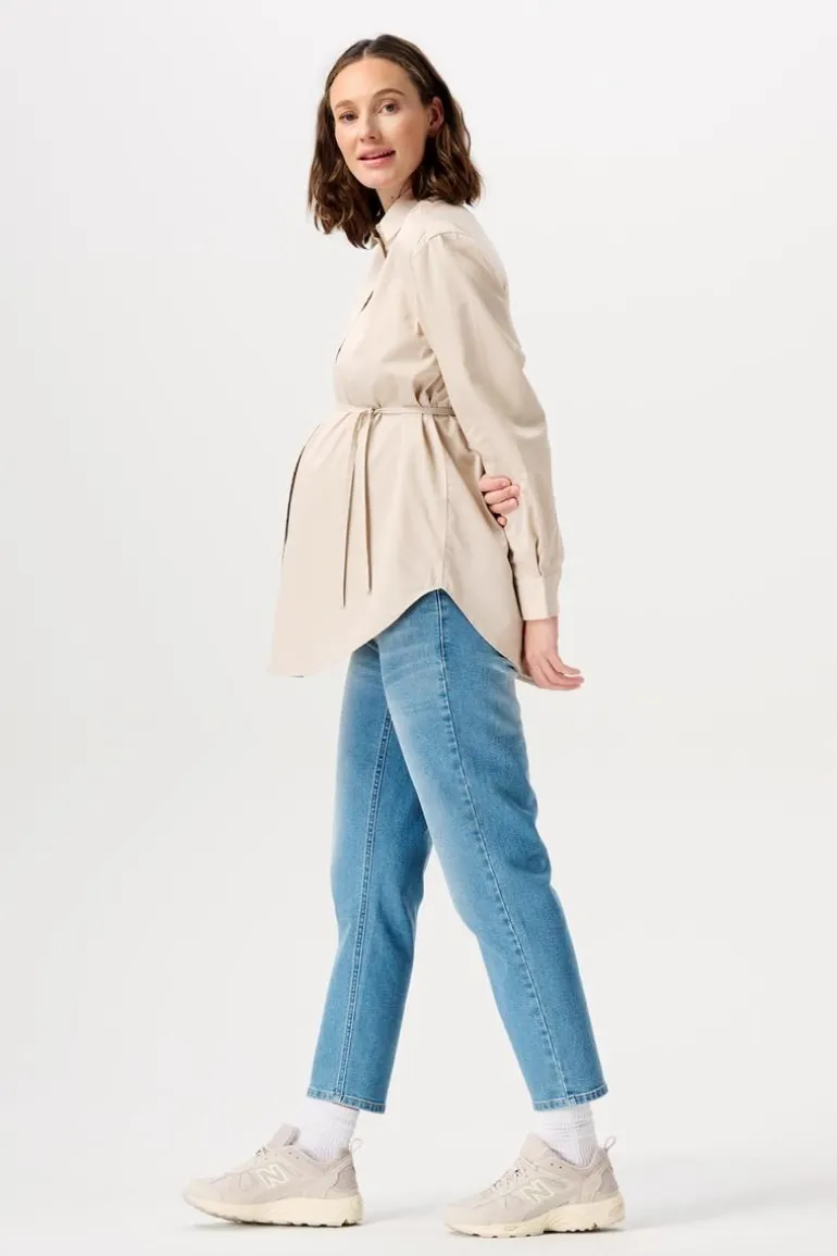 blouse_arles__light_sand_5.webp Noppies Blouses | Blouses & Tunieken<Blouse Arles - Light Sand