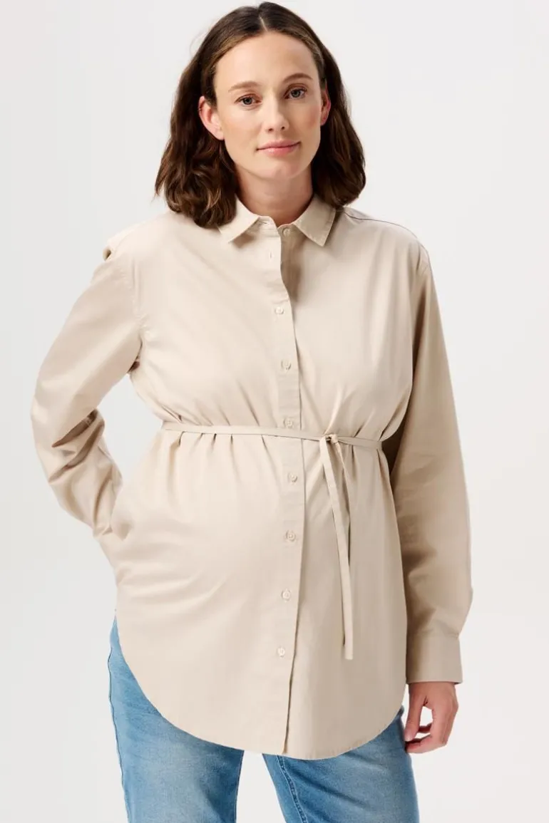 blouse_arles__light_sand_6.webp Noppies Blouses | Blouses & Tunieken<Blouse Arles - Light Sand