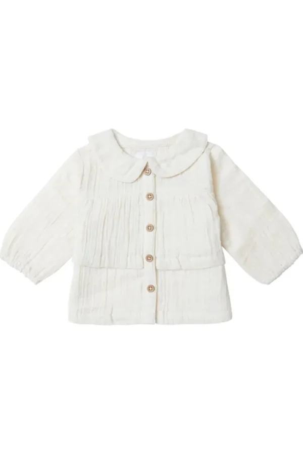 Noppies Shirts<Blouse Crown - Whitecap Gray