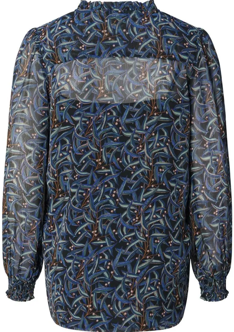 blouse_foggia__black_oliv_3.webp Noppies Blouses | Blouses & Tunieken<Blouse Foggia - Black Olive