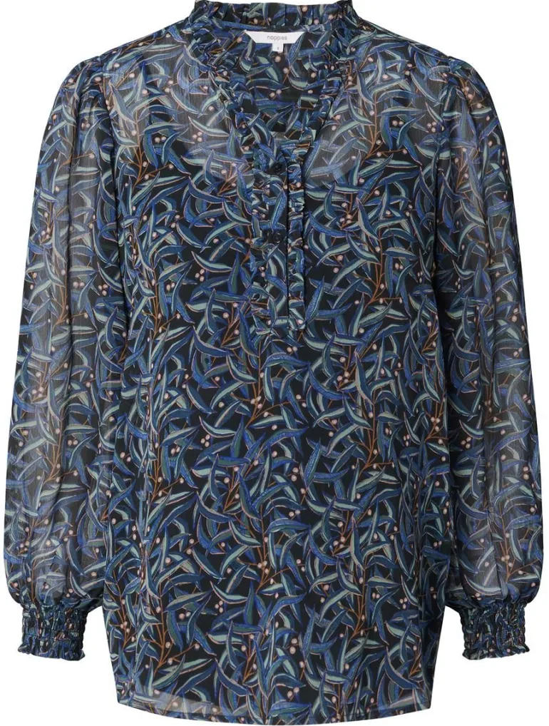 blouse_foggia__black_oliv_9.webp Noppies Blouses | Blouses & Tunieken<Blouse Foggia - Black Olive
