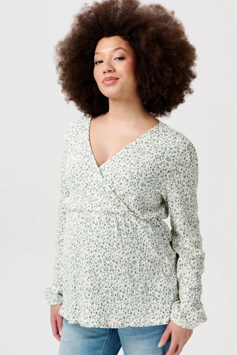 blouse_janice__cream_mini_0.webp Noppies Blouses | Blouses & Tunieken<Blouse Janice - Cream minimal flower