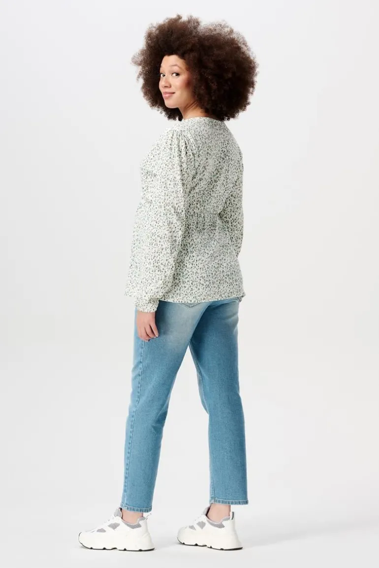 blouse_janice__cream_mini_1.webp Noppies Blouses | Blouses & Tunieken<Blouse Janice - Cream minimal flower