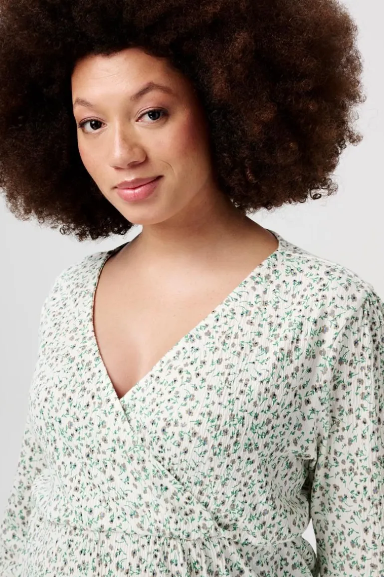 blouse_janice__cream_mini_5.webp Noppies Blouses | Blouses & Tunieken<Blouse Janice - Cream minimal flower